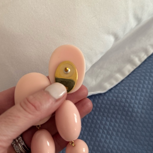 Lele Sadoughi  Elegant Pink Dangle Earrings - Picture 3 of 4